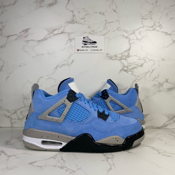 Jordan Shoes - Air Jordan 4 Retro GS 'University Blue'